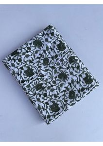 Venta al por mayor de tela de algodón india hecha a mano, estampada a mano con bloques de Jaipur Sanganeri, tejida, moderna, lavable, OEM, ODM, venta a granel - Product Image 3