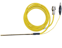 Cable de Sonda Triaxial, Cable de Prueba Triaxial de Alta Protección con Clip Kelvin de 4 mm, Bajo Ruido 100FA