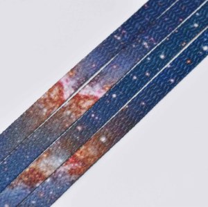 Cordones de Zapatos Blue Star con Impresión de Tinta en Pantalla, Cordones con Impresión por Transferencia Térmica - Product Image 3