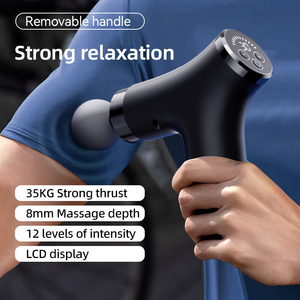 للبيع بالجملة مخصص للأنسجة العميقة لتخفيف الآلام المحمولة باليد علاج طبيعي للعضلات والجسم مسدس تدليك صغير - Product Image 2