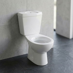 Inodoro de Dos Piezas de Cerámica Blanca con Certificación CUPC, Inodoro de Descarga por Arrastre, Montado en el Suelo, para Baño - Product Image 3