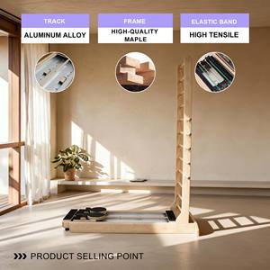 Reformadores de <span class=keywords><strong>Pilates</strong></span> al por mayor <span class=keywords><strong>con</strong></span> dos rieles y dos movimientos independientes para <span class=keywords><strong>Reformer</strong></span> - Product Image 1