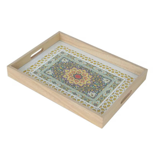 Best Elegant Design Food <b>Snacks</b> Serving <b>Tray</b> Coffee Serving <b>Tray</b> Hot Selling Decor <b>Tray</b> Party Home Decor Restaurant Hotel - Product Image 1