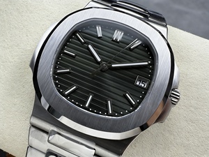 Reloj de Alta Calidad, Resistente al Agua, 40 mm, Fábrica DDF, Movimiento 324, Esfera 5711 SW, Verde Texturizado, Reloj de Buceo - Product Image 2