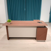 Nouveau bureau de direction avec plateau moulé, prix de gros usine, idéal pour les gestionnaires d'hôpitaux, d'écoles et d'hôtels