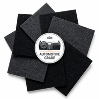 Tissu microfibre 100 % polyester non tissé, aiguilleté, de largeur importante, poids moyen, imperméable, écologique, pour intérieur automobile, extensible dans les 4 sens