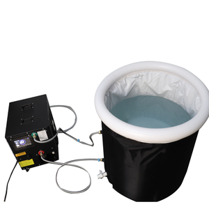 Baignoire gonflable pliable avec entrée et <span class=keywords><strong>sortie</strong></span> pour refroidisseur d'eau et baril <span class=keywords><strong>de</strong></span> <span class=keywords><strong>bain</strong></span> froid isolé pour la vente - Product Image 4