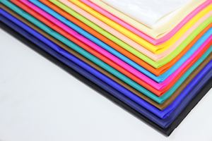 Papel <span class=keywords><strong>de</strong></span> <span class=keywords><strong>Seda</strong></span> Hecho a Mano Ecológico 100% Pulpa <span class=keywords><strong>de</strong></span> Madera, Sin Recubrimiento, <span class=keywords><strong>de</strong></span> una Sola Cara, 50x60cm, Varios Colores para Envolver Flores y Regalos - Product Image 4