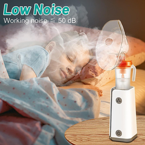FITCONN Meilleure vente nébuliseur bébé <span class=keywords><strong>inhalateur</strong></span> compresseur DC <span class=keywords><strong>inhalateur</strong></span> portable rechargeable nébuliseur Machine - Product Image 2