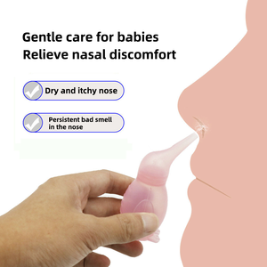 Aspirador Nasal de Silicona Manual Portátil para Bebés, Bomba de Succión para Bebés, Venta al por Mayor de Fábrica - Product Image 4