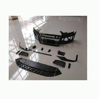 RS4 LOOKING FACELIGT BUMPER BODY KIT Parachoques delantero Kit de Carrocería completa para AUD I A4 2017-2019 Actualización a RS4