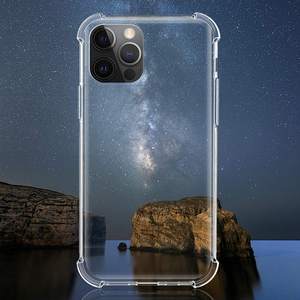 Funda Transparente Antigolpes para <span class=keywords><strong>iPhone</strong></span> 15 16 17 Pro Max, <span class=keywords><strong>Carcasa</strong></span> Protectora Rígida de PC y TPU Suave - Product Image 6