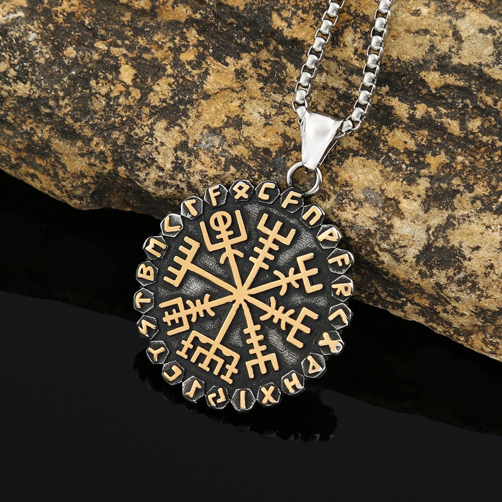 Two-tone gold [Pendant 3.0*60cm chain]