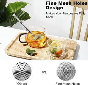 High Quality Egg-Shaped <b>Tea</b> <b>Infuser</b> and Strainer Stainless Steel with Handle Lid Ball-Shaped Filter Utensil for <b>Tea</b> Coffee - Product Image 5