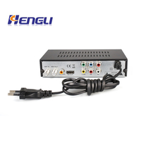Décodeur TV combiné DVB-T2+S2 Antenne Décodeur TV Convertisseur satellite Boîte de décodage TV DVB-T2+DVB-S2 Combo STB Décodeur OEM Hengli