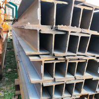 Poutre en acier de type H robuste Q235B Q355B SS400 laminée à chaud pour la construction industrielle