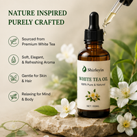 Huile essentielle de thé blanc 100% naturelle, qualité cosmétique, huile parfumée biologique au thé blanc pour la peau, les cheveux, le corps et les diffuseurs de parfum