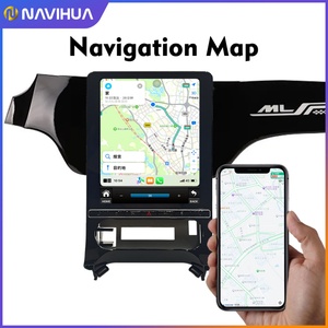 Système multimédia automobile Navihua, autoradio stéréo GPS, mise à niveau pour Mercedes-Benz ML GL 2010-2015 avec panneau d'éclairage ambiant pour passager - Product Image 4