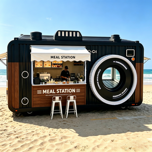 Chiosco Distributore Automatico a Forma di Fotocamera con Finestra di Servizio per Attività di Fast Food <span class=keywords><strong>e</strong></span> Bevande - Product Image 1