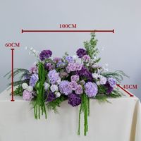 Boule de fleurs L-R525, nouvelle arrivée en stock, fleurs artificielles de haute qualité personnalisées pour les centres de table de mariage et les décorations de table