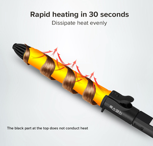Professionnel 9 mm Céramique Curling Baguette Rouleau Nouveau Style Poire Fleur Cône Cheveux Bigoudi LED Automatique Salon De Beauté <span class=keywords><strong>Waver</strong></span> - Product Image 2