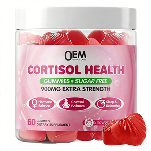 Compléments alimentaires sans sucre, antioxydants, vitamines, biotine, cortisole et hormones pour femmes adultes, OEM ODM |   Gummies OEM - Product Image 1