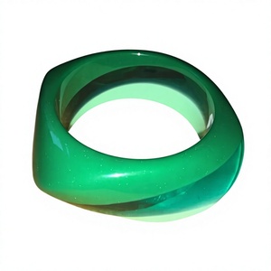 Accesorios de Boda Elegantes y Creativos, Pulseras de Resina para Mujer, Brazaletes de Pareja con Diseño de Ángel, Joyería Navideña al por Mayor - Product Image 3