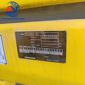 Pelleteuse d'occasion grande pelles sur chenilles Komatsu PC450 japonaises de 45 tonnes d'occasion importées et d'occasion - Product Image 4