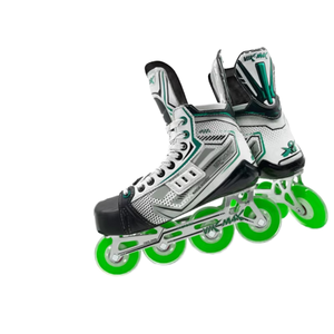 VIK-MAX Patins à roulettes professionnels de haute qualité en PU, patins de vitesse en ligne pour hockey avec roues en alliage - Product Image 1