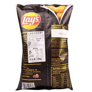 Papas Fritas Exóticas al por Mayor, Papas Fritas Taiwanesas, Papas Fritas <span class=keywords><strong>Lays</strong></span>, Sabor a Trufa Negra, 100g/bolsa - Product Image 3