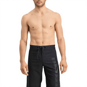 <b>Mens</b> Drawstring Swim <b>Shorts</b> Quick Dry Breathable <b>Woven</b> Board <b>Shorts</b> Casual Beachwear Embroidered Side Pocket Summer Water Sports - Product Image 2