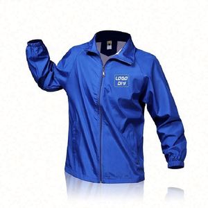 Good Discount High Quality Windbreaker Polyester Men's <b>Jackets</b> Two Layer Sport <b>Jackets</b> for Men - Product Image 4