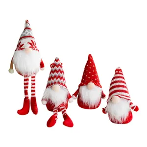 Amaca elfo di natale in verde rosso vestiti per bambole accessori per casa delle bambole per bambola elfo