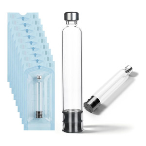 3ml Sterile Durable Borosilicate Glass Vial Cartridge Aluminum Lid <b>Rubber</b> Stopper for V2 Pen Cosmetic Pharmaceutical Packaging - Product Image 1