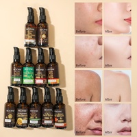 Serum Anti Penuaan siang dan malam, Serum Niacinamide teh hijau Anti jerawat, Serum Vitamin C wajah dengan Retinol
