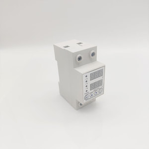 40A 63A 80A 220V 230V kép hiển thị kỹ thuật số quá áp hiện tại rechlosing AC điện áp điện quá áp bảo vệ thấp - Product Image 1