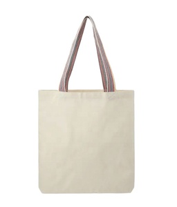 High Quality Custom Design Advertising Printed Rainbow Recycled Cotton Convention <b>Totes</b> Eco-Friendly <b>Canvas</b> Bags - Product Image 2