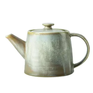 Популярные товары в тренде YAYU, винтажная керамическая чайная посуда с тиснением в арабском стиле для японского ресторана, фарфоровый чайник