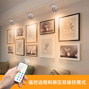 Luz LED para Gabinete T029B, 13 Colores RGB, Control Remoto Inalámbrico, Ángulo Ajustable, Montaje en Superficie, Fácil Instalación - Product Image 4