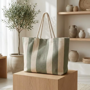 Custom Logo <b>Canvas</b> <b>Tote</b> Bag Large Capacity Eco Friendly Cotton Shoulder Bags For Women Shopping Grocery Casual Travel Handbag - Product Image 1