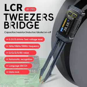Testeur numérique intelligent JD-1795 pour ponts, pinces, LCR, SMD avec affichage des données, verrouillage, résistance, capacité, inductance, continuité, <span class=keywords><strong>diode</strong></span> et court-circuit - Product Image 2