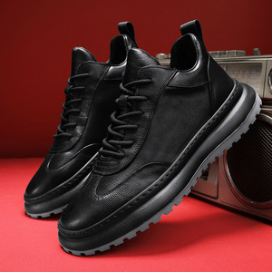 <span class=keywords><strong>Scarpe</strong></span> da Passeggio con Suola Interna Rialzata in Pelle Ultra Fibra per Uomo, <span class=keywords><strong>Scarpe</strong></span> Sportive Versatili e Alla Moda, Sneakers Casual per Uomo - Product Image 5