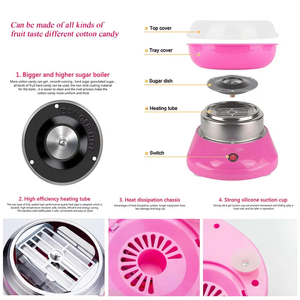 Mini <strong>Cotton</strong> <strong>Candy</strong> Machine Floss <strong>Sugar</strong> <strong>Candy</strong> <strong>Cotton</strong> Machine Automatic <strong>Cotton</strong> <strong>Candy</strong> Machine For Birthday Or Family Parties - Product Image 5