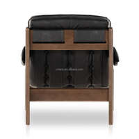 Mobilier moderne américain pour la maison Mobilier pour le salon Canapé souple Canapé en tissu haut de gamme Loisirs haut de gamme Fauteuil en cuir