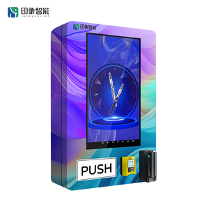 Nhỏ Máy bán hàng tự động treo tường kỹ thuật số thông minh Màn hình cảm ứng máy bán hàng tự động với tuổi xác minh phát hiện OEM - Product Image 2