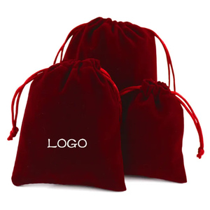 Wholesale Custom Luxury Logo Small Velvet <b>Drawstring</b> <b>Bag</b> Hot Sale Phone Purse <b>Makeup</b> Toiletry Storage Silk Consumer Electronics - Product Image 4