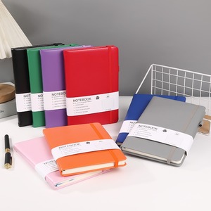 GF Fábrica al por mayor A5 PU cuero Tapa dura esponja cuaderno forrado diario personalizado impreso Universidad gobernado escuela Oficina cuadernos - Product Image 1