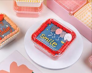 Kuchen verpackungs <span class=keywords><strong>box</strong></span> Dessert verpackung Brotdose Tiramisu-<span class=keywords><strong>Box</strong></span> Großhandel - Product Image 3