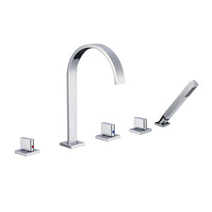 Haijun Fabbrica Cinese Cromo Lucido Deck Mounted Rubinetto della <span class=keywords><strong>Vasca</strong></span> <span class=keywords><strong>Da</strong></span> <span class=keywords><strong>Bagno</strong></span> - Product Image 1