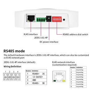 Nuevo Sensor de Calidad del Aire RC801-RS485 8 en 1 para Gas, CO2, TVOC, Humo y Formaldehído con Salida RS485 para Uso Industrial - Product Image 4
